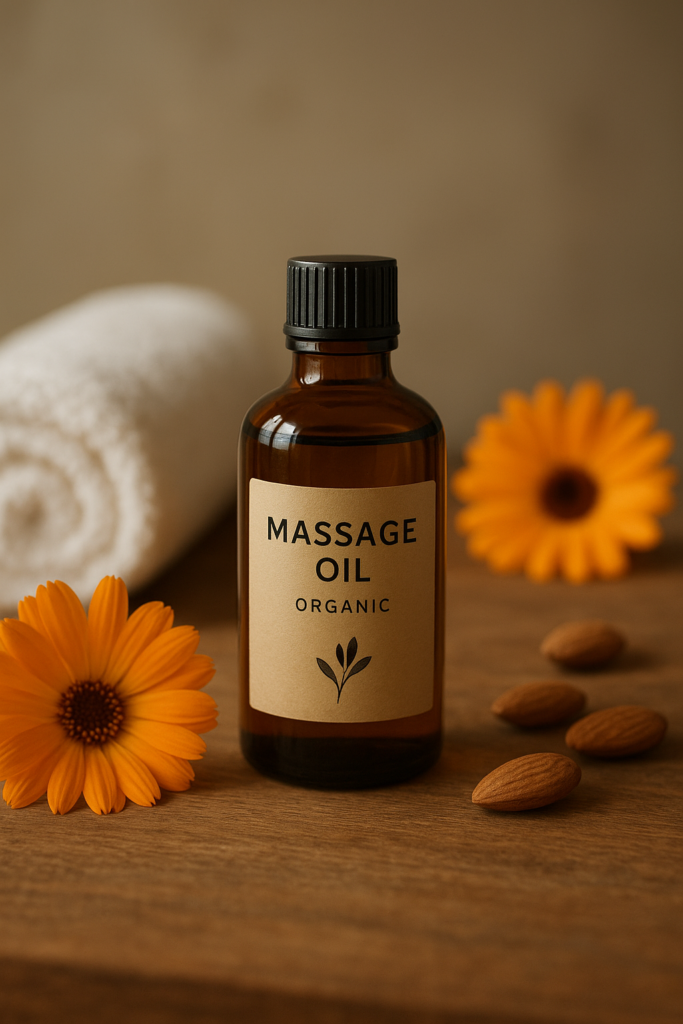 Bienfaits de l&rsquo;huile de massage bio sur la peau et le corps