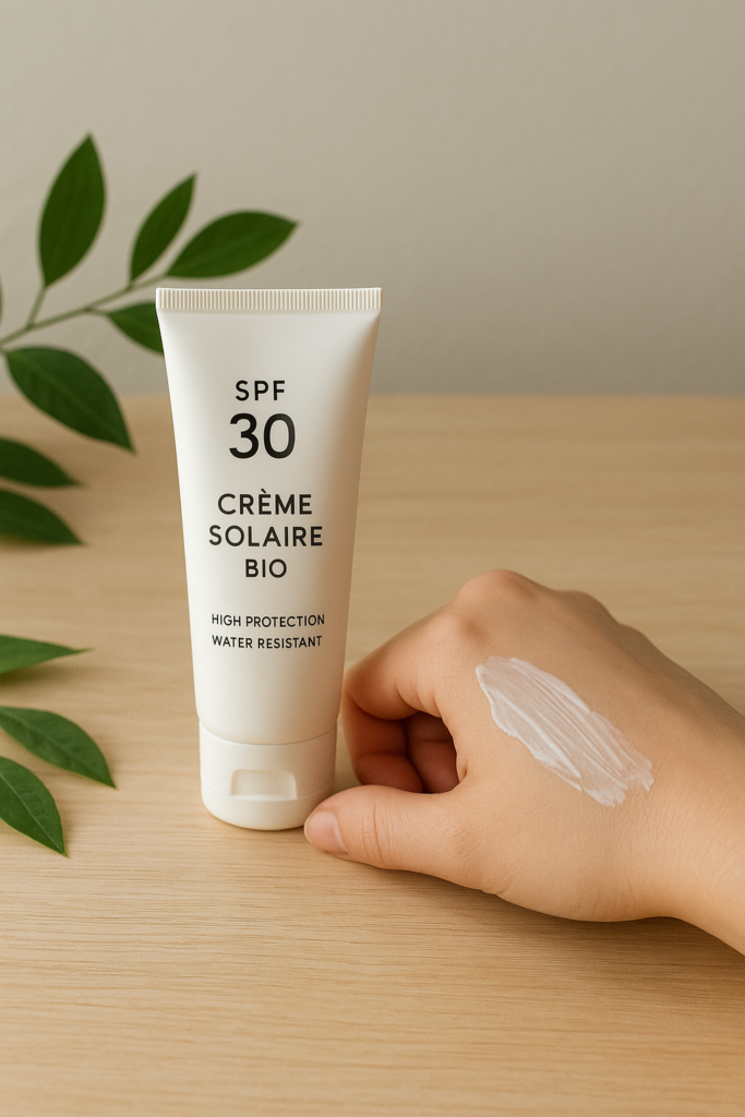 Crème solaire bio pour visage peau grasse : bien la choisir