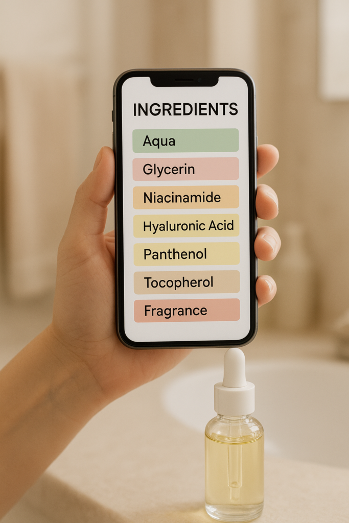 Application pour scanner les cosmétiques : le comparatif