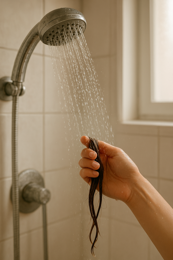 Eau calcaire et chute de cheveux : le vrai lien