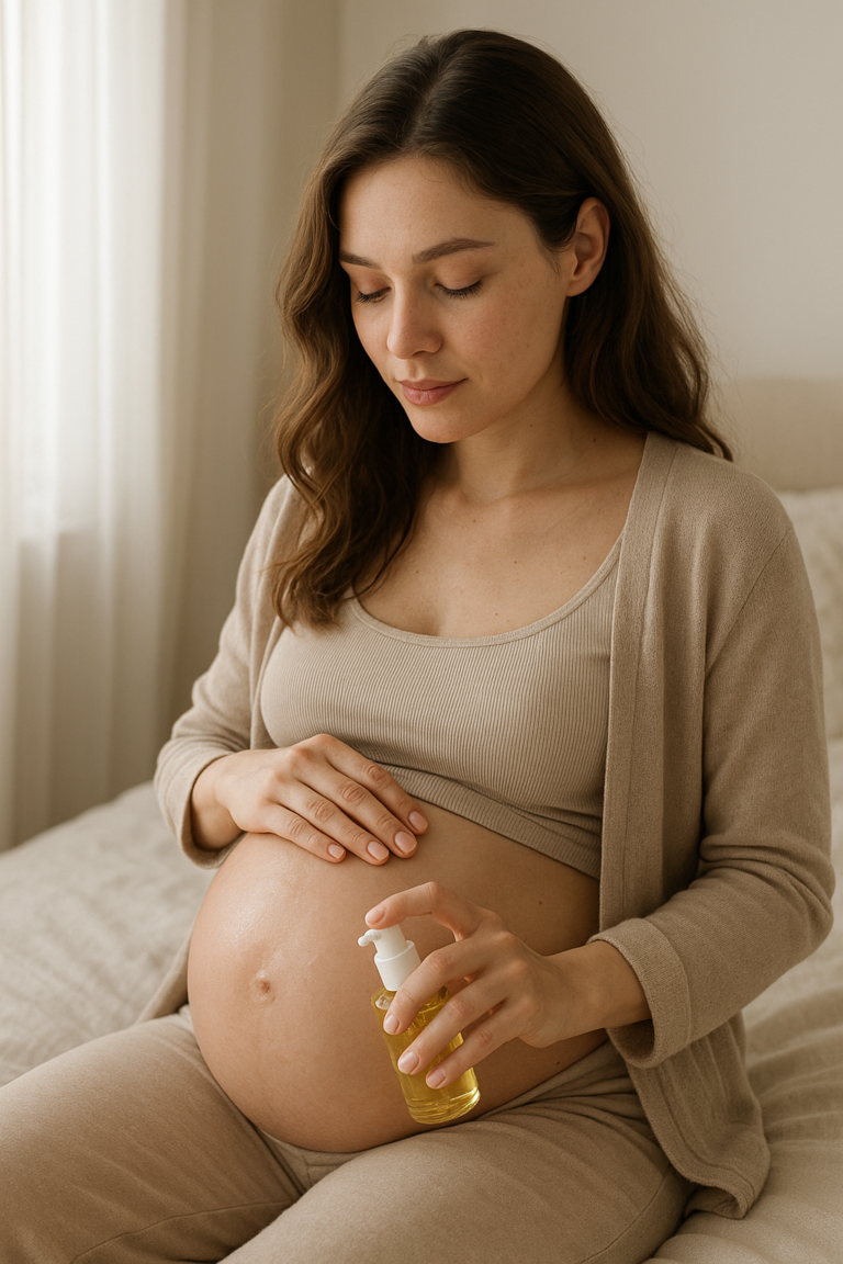 Éviter les vergetures pendant la grossesse : la routine