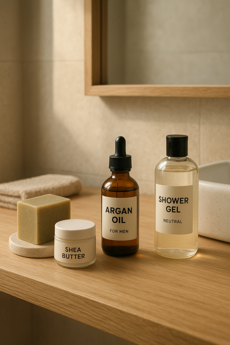 Soins du corps naturels pour homme : le guide